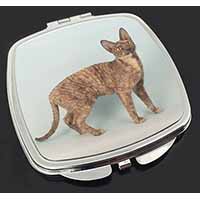 Cornish Rex Cat Make-Up Compact Mirror