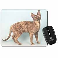 Cornish Rex Cat Computer Mouse Mat