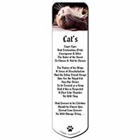 Cat in Ecstacy Bookmark, Book mark, Printed full colour