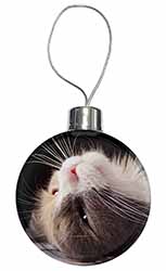 Cat in Ecstacy Christmas Bauble