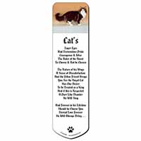 Norwegian Forest Cat Bookmark, Book mark, Printed full colour