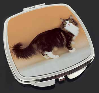 Norwegian Forest Cat Make-Up Compact Mirror