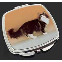 Norwegian Forest Cat Make-Up Compact Mirror