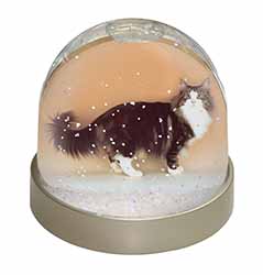 Norwegian Forest Cat Snow Globe Photo Waterball