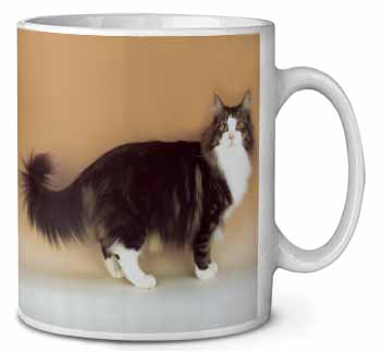 Norwegian Forest Cat Ceramic 10oz Coffee Mug/Tea Cup