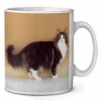 Norwegian Forest Cat Ceramic 10oz Coffee Mug/Tea Cup