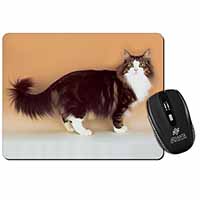 Norwegian Forest Cat Computer Mouse Mat