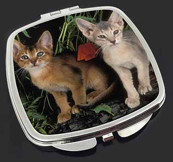 Abyssinian Cats by Poppies Make-Up Compact Mirror