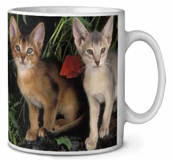 Abyssinian Cats by Poppies Ceramic 10oz Coffee Mug/Tea Cup