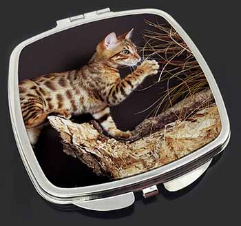 A Gorgeous Bengal Kitten Make-Up Compact Mirror