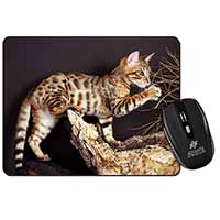 A Gorgeous Bengal Kitten Computer Mouse Mat