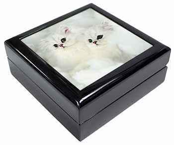 White Chinchilla Kittens Keepsake/Jewellery Box