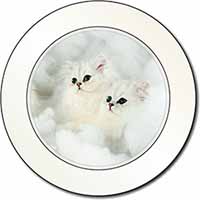 White Chinchilla Kittens Car or Van Permit Holder/Tax Disc Holder
