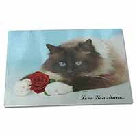 Large Glass Cutting Chopping Board Birman+Rose 