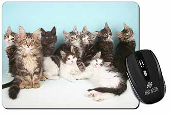 Cute Norwegian Forest Kittens Computer Mouse Mat