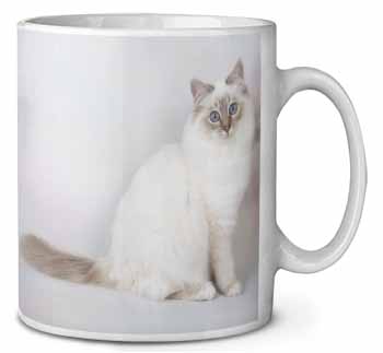 Beautiful Birman Cat Ceramic 10oz Coffee Mug/Tea Cup