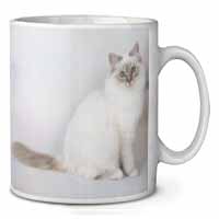 Beautiful Birman Cat Ceramic 10oz Coffee Mug/Tea Cup
