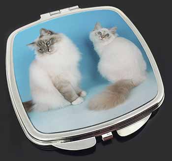 Gorgeous Birman Cats Make-Up Compact Mirror