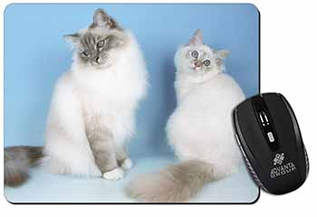 Gorgeous Birman Cats Computer Mouse Mat