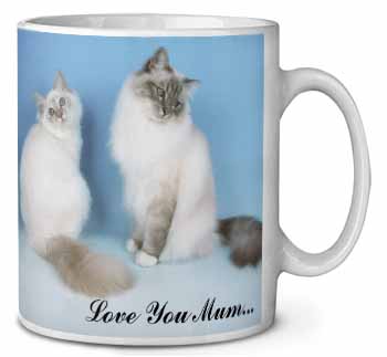 Birman Cat Print 