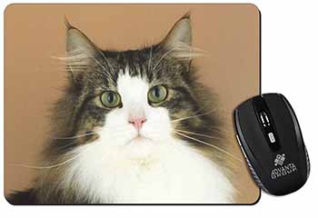 Tabby and White Cat Computer Mouse Mat