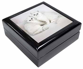 Exotic White Kittens Keepsake/Jewellery Box