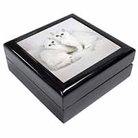 Exotic White Kittens Keepsake/Jewellery Box