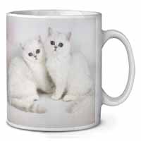 Exotic White Kittens Ceramic 10oz Coffee Mug/Tea Cup