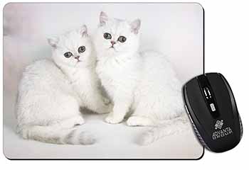Exotic White Kittens Computer Mouse Mat
