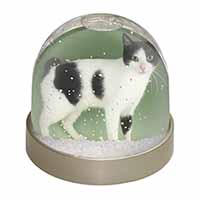 Japanese Bobtail Cat Snow Globe Photo Waterball