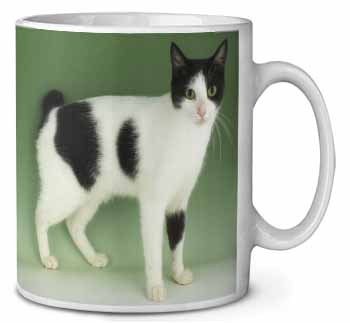 Japanese Bobtail Cat Ceramic 10oz Coffee Mug/Tea Cup