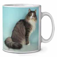 Norwegian Forest Cat Ceramic 10oz Coffee Mug/Tea Cup