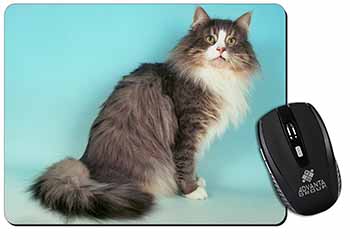 Norwegian Forest Cat Computer Mouse Mat