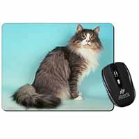 Norwegian Forest Cat Computer Mouse Mat