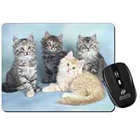 Cute Fluffy Kittens Computer Mouse Mat