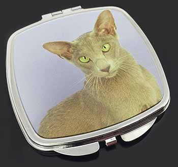 Mystical Oriental Cat Make-Up Compact Mirror