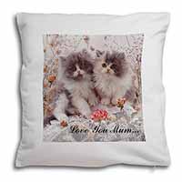 Persian Kittens by Roses 