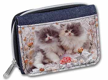 Persian Kittens by Roses 