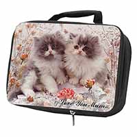 Persian Kittens by Roses 