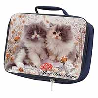 Persian Kittens by Roses 