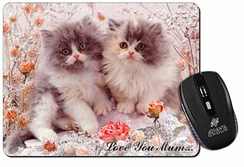 Persian Kittens by Roses 