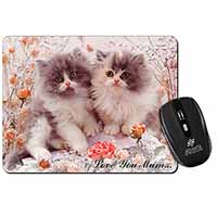 Persian Kittens by Roses 