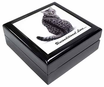 Tabby Cat Love Sentiment Keepsake/Jewellery Box