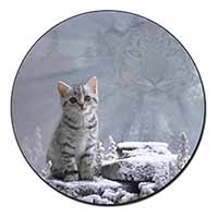 Animal Fantasy Cat+Snow Leopard Fridge Magnet Printed Full Colour