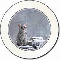 Animal Fantasy Cat+Snow Leopard Car or Van Permit Holder/Tax Disc Holder