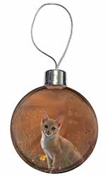 Lion Spirit on Kitten Watch Christmas Bauble