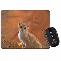 Lion Spirit on Kitten Watch Computer Mouse Mat