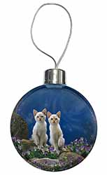 Fantasy Panther Watch on Kittens Christmas Bauble