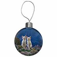 Fantasy Panther Watch on Kittens Christmas Bauble