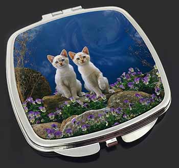 Fantasy Panther Watch on Kittens Make-Up Compact Mirror